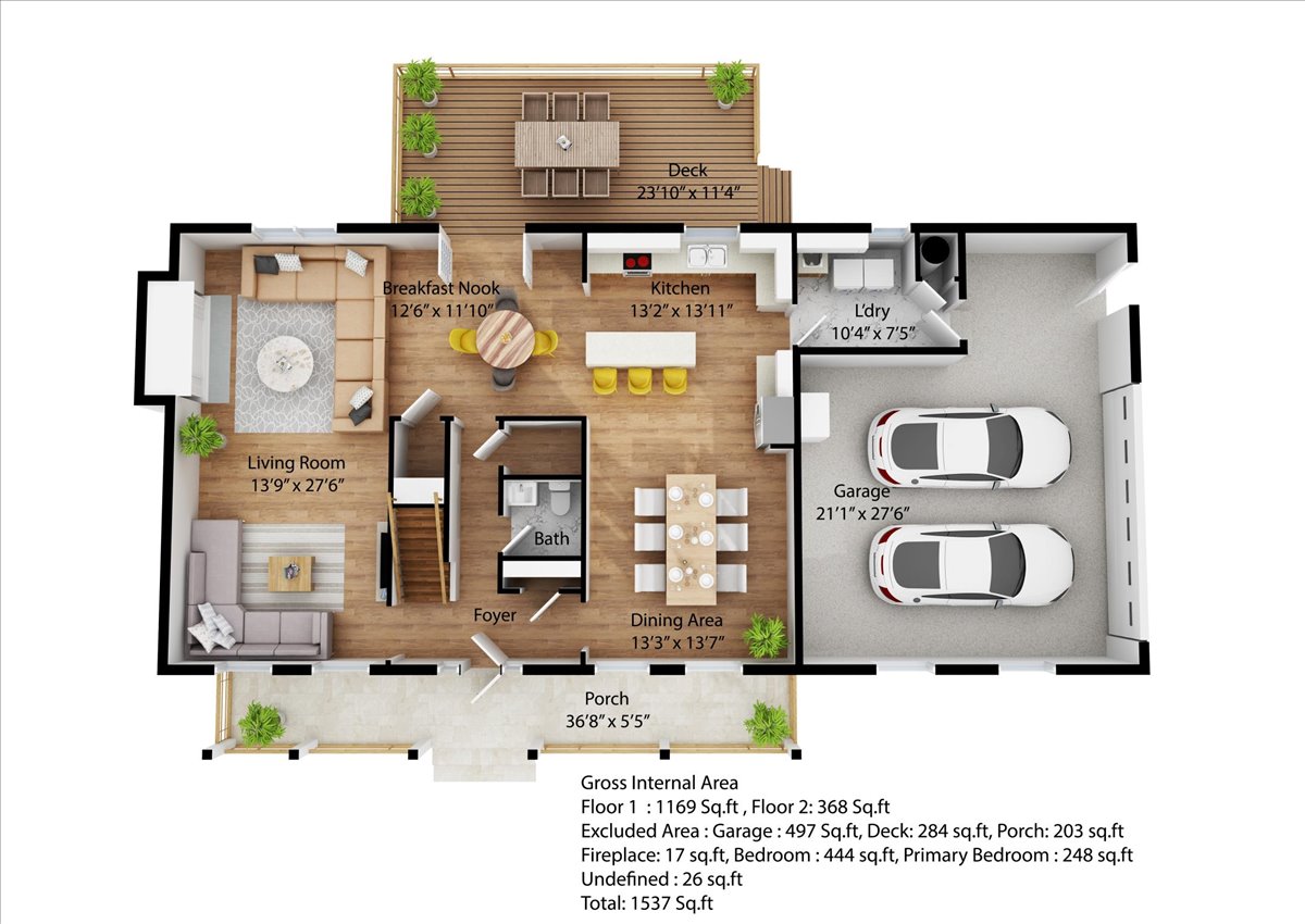 2-1st_floor_10205_trinity_church_road_charlotte_hall_with_dim 1